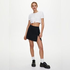 Aritzia Tatiana Satin Skirt